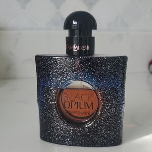 Yves Saint Laurent Black Opium INTENSE Glittered Black Bottle 50ml